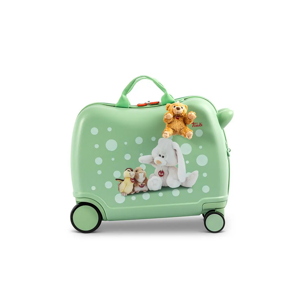 VALIGIA CAVALCABILE 4 R VERDE TRUDI SWEET PAL