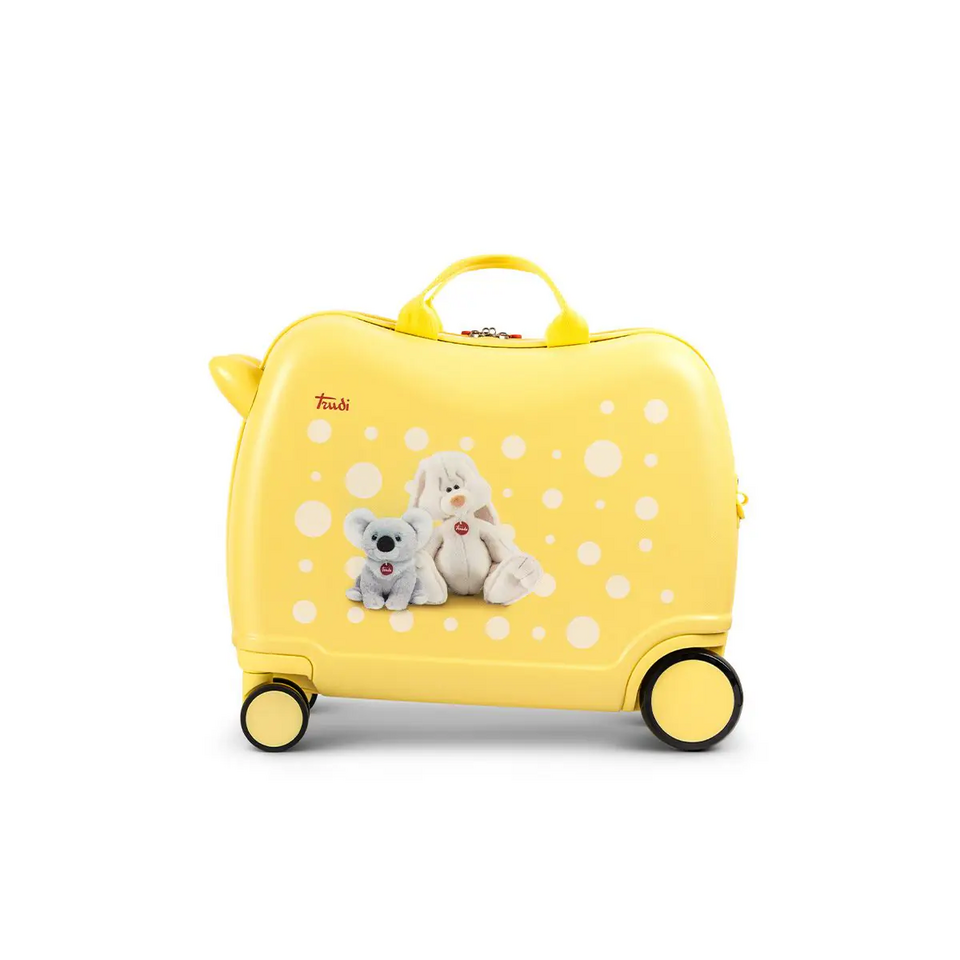 VALIGIA CAVALCABILE 4 R GIALLO TRUDI SWEET PAL