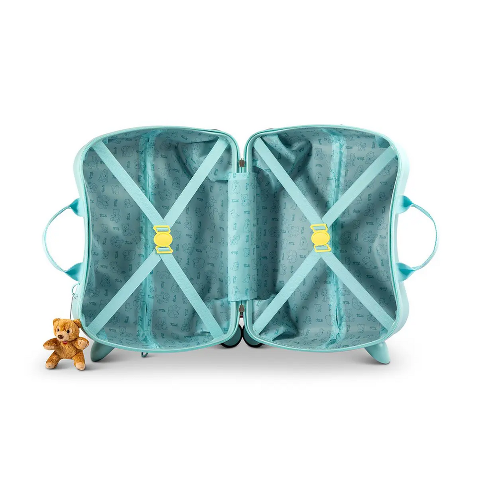 VALIGIA CAVALCABILE 4 R AZZURRO TRUDI SWEET PAL