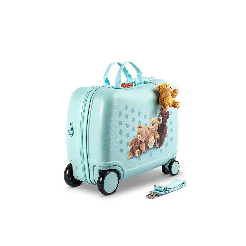 VALIGIA CAVALCABILE 4 R AZZURRO TRUDI SWEET PAL