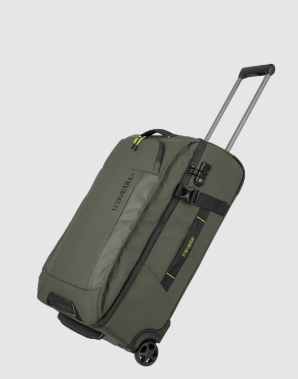 Trolley  medio  2 ruote Khaki TRAVELITE Linea BRIIZE