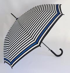 Ombrello Lungo strisce bianco e nere DOPPLER LINEA DERBY
