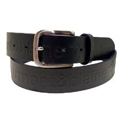 Cintura in pelle con bassotto all-over Harmont & Blaine Linea Belts pelle