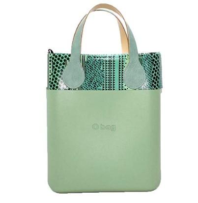 O chic trim. Etnico O finiture in similpelle fantasia chic O Bag