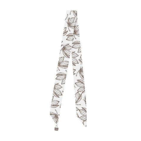 O clock shift cinturino foulard in fantasia cocoa-Latte O bag