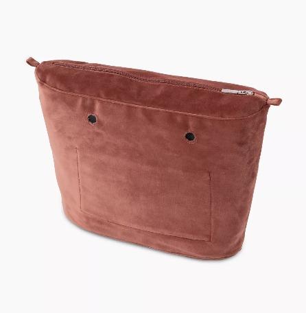 O bag .sacca interna microfibra Sacca interna O bag in tessuto microfibra con chiusura a zip O Bag