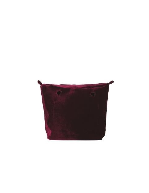 O bag mini .sacca interna tessuto velluto liscio  O Bag Sacca interna
