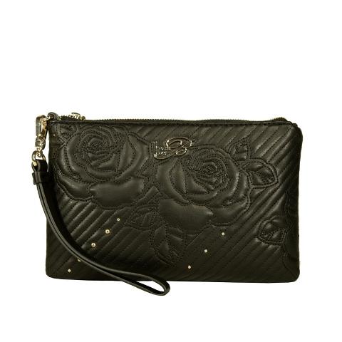 BORSA POCHETTE CON MANICOTTO +TRACOLLA  ECO-PELLE Linea Carlotta Quilted Nappa Be Blumarine