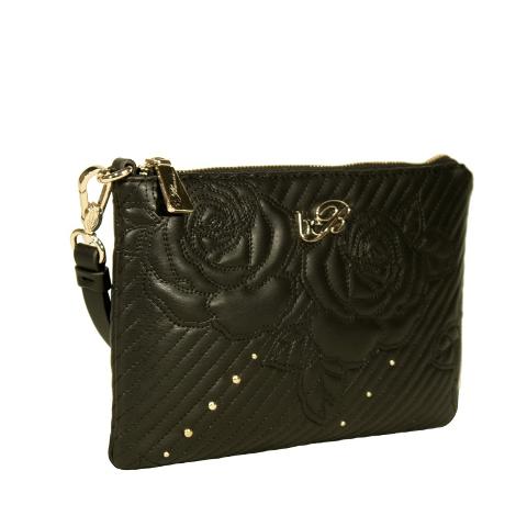 BORSA POCHETTE CON MANICOTTO +TRACOLLA  ECO-PELLE Linea Carlotta Quilted Nappa Be Blumarine