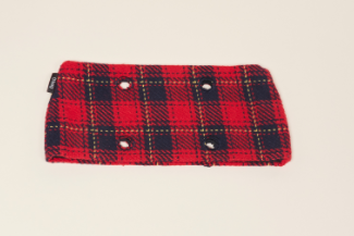BORDO MINI TESSUTO TARTAN WALLACE Dimensione 40cm largh., 16cm alt. O Bag