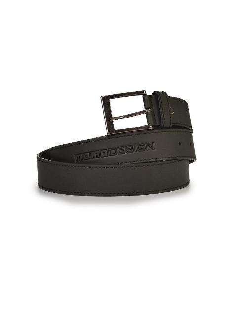 CINTURA UOMO PELLE NERA Linea Belts MOMODESIGN