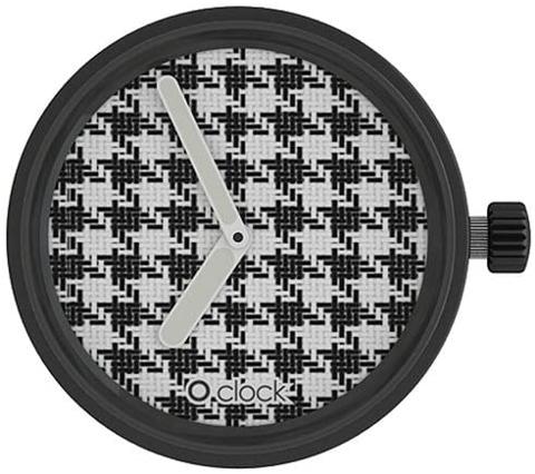 Meccanismo pied de poule  linea O clock O Bag