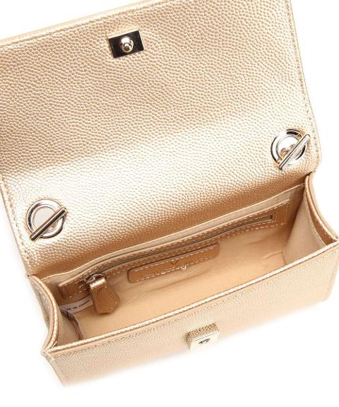 Borsa Pochette in grana  metalizzata  VBS1R403G VALENTINO DIVINA