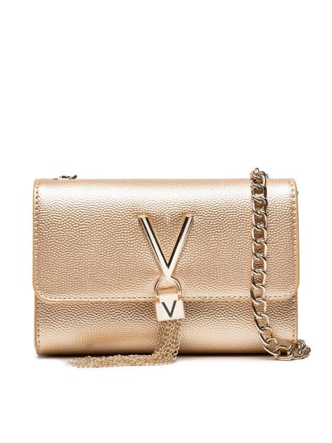 Borsa Pochette in grana  metalizzata  VBS1R403G VALENTINO DIVINA