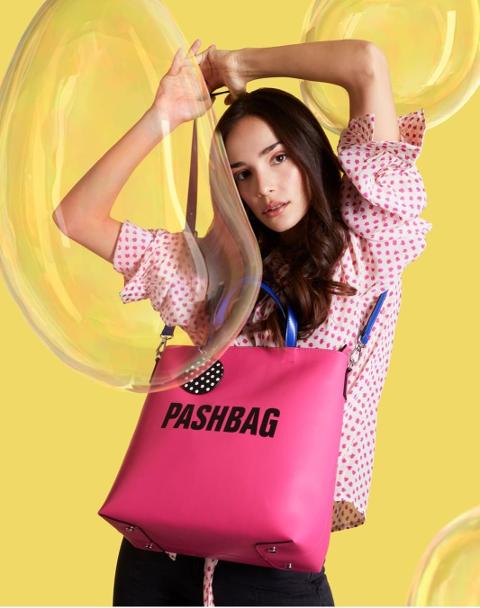 Borsa a mano  con Pashmina abbinata PASHBAG Linea MY FUTURE - STEFFY L'Atelier du Sac