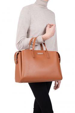 BORSA A MANO LINEA  LENA HEXAGONA