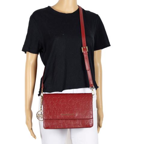 Borsa a spalla da donna bordo' ROCCOBAROCCO Linea Rubino