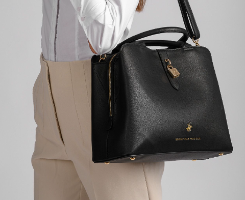 Borsa Donna a mano con tracolla BEVERLY HILLS POLO CLUB Linea Catherine