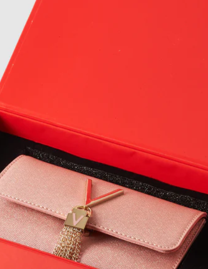 Borsa Pochette in Velluto Linea Divina GIFT VALENTINO