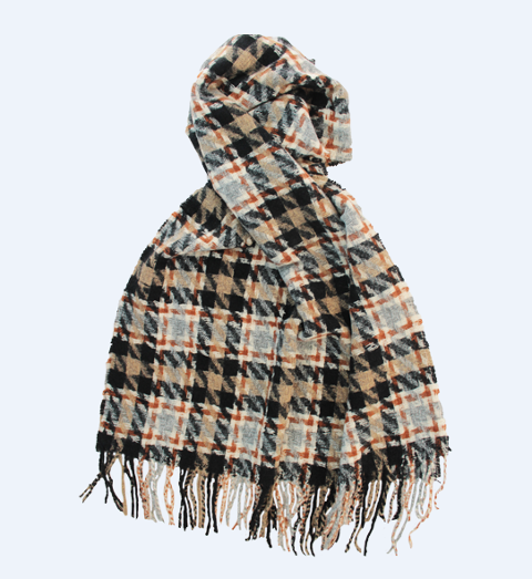 Sciarpa donna 200 X 70 cm EMME linea pied de poul