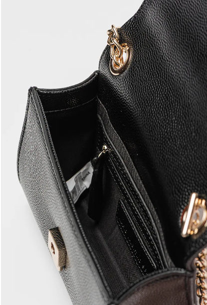 Borsa Pochette in grana metalizzata Linea Divina GIFT VALENTINO