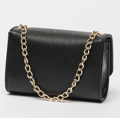 Borsa Pochette in grana metalizzata Linea Divina GIFT VALENTINO