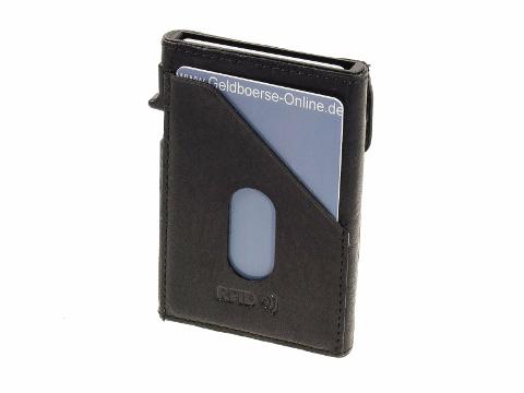 Porta Carte Credito RFID Slim - Nero Linea Furbo TONY PEROTTI