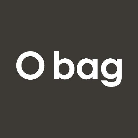 Borsa O bag colore Nero  con manico in Bottalato O Bag Linea Obag