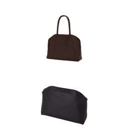 BORSA UNIQUE CON  SACCA INTERNA EFFETTO BOTTALATO Unique  Maxi colore  corteccia O Bag