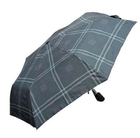 Ombrello Uomo  Mini Stampa Check Apri e chiudi Linea C Collection Ombrellificio Morellini