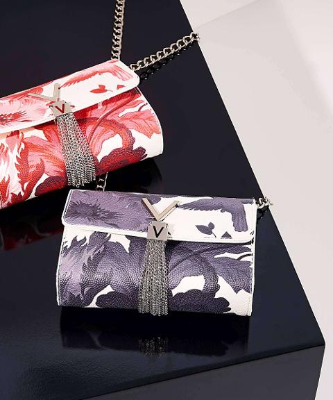 Borsa Pochette linea Divina Print VALENTINO