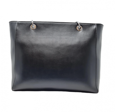 BORSA SHOPPER PASHBAG +SCIARPA IN OMAGGIO NERO ATELIER DU SAC Linea BLUSH Modello SARAH
