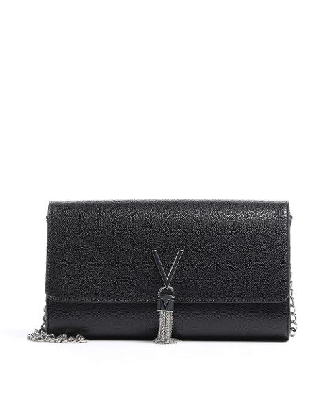 Pochette in grana metalizzata Linea Divina VBS1R401G VALENTINO