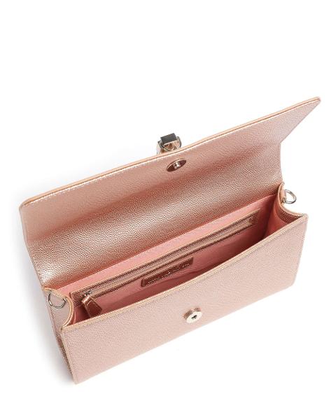 Pochette in grana metalizzata Linea Divina VBS1R401G VALENTINO