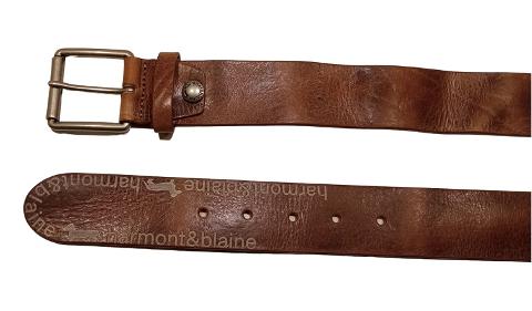Cintura in pelle Linea Belts cuoio cm 4 Harmont & Blaine BELT pelle
