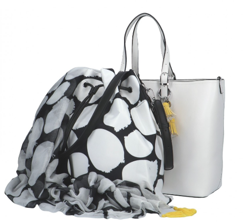 BORSA SHOPPER PASHBAG +SCIARPA IN OMAGGIO ATELIER DU SAC LINEA KEE-DREAMING