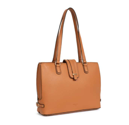 BORSA A SPALLA CON 2 MANICI - A4 LINEA BETTY 529827 HEXAGONA