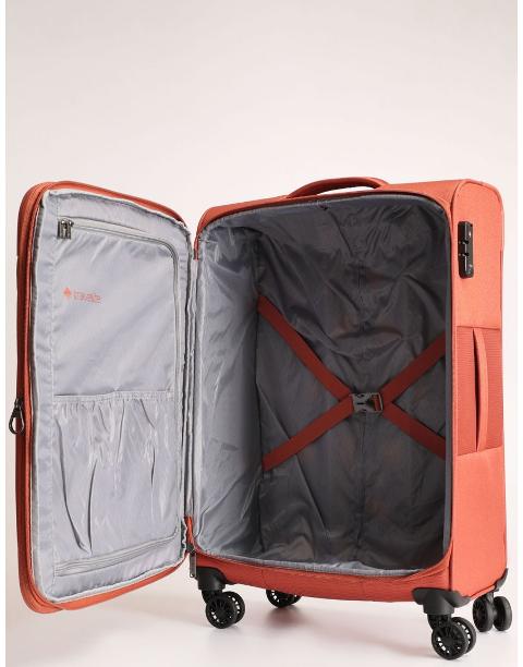 Set 3 trolley grande - medio - cabina 55/67/77 cm Corallo TRAVELITE Linea Croatia expandibile