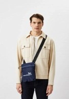 BORSELLO UOMO BLU Harmont & Blaine Linea Sporting Club