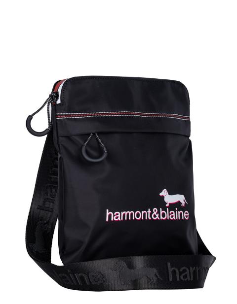 BORSELLO UOMO NERO Harmont & Blaine Linea Sporting Club