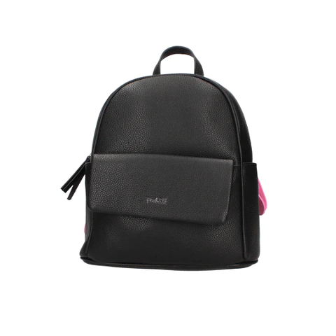 BORSA A ZAINO PASH BAG NERO +SCIARPA IN OMAGGIO ATELIER DU SAC LINEA LIKE IT MODELLO TYLER