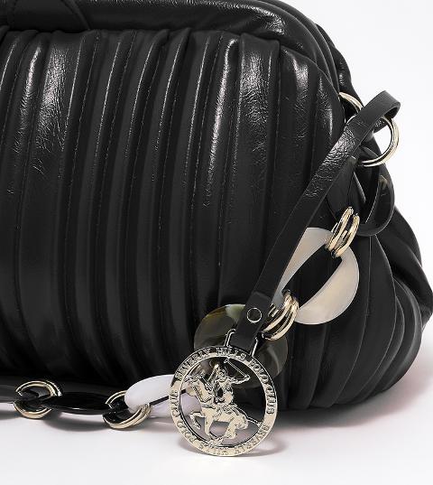 BORSA POCHETTE  NAPPA PLISSETTATA Linea Flora BH-2873 BEVERLY HILLS POLO CLUB