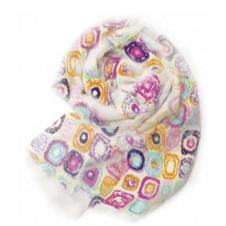 BORSA A ZAINO BIANCO PASH BAG +SCIARPA IN OMAGGIO ATELIER DU SAC LINEA YARNY  MODELLO TYLER