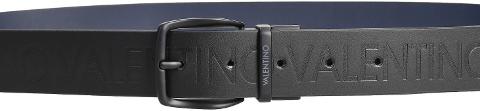 CINTURA UOMO NERO  DOUBLE BLU LINEA PATRICK BELT VCP7J801 VALENTINO