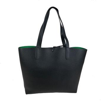 BORSA SHOPPER  PASH BAG  NERA +SCIARPA IN OMAGGIO ATELIER DU SAC Linea LIKE IT MODELLO PARIS DOUBLE FACE