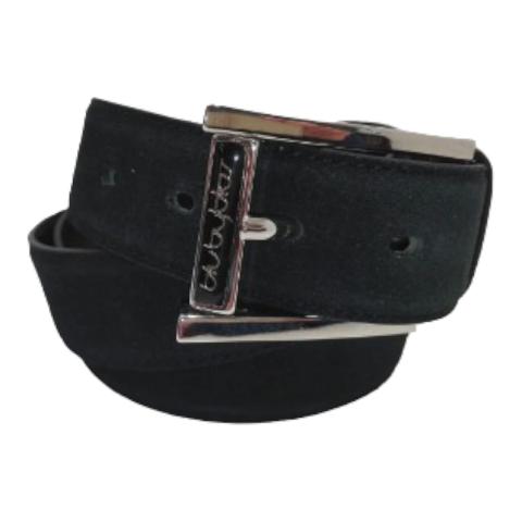 Cintura camoscio nera B1020 Blu Byblos