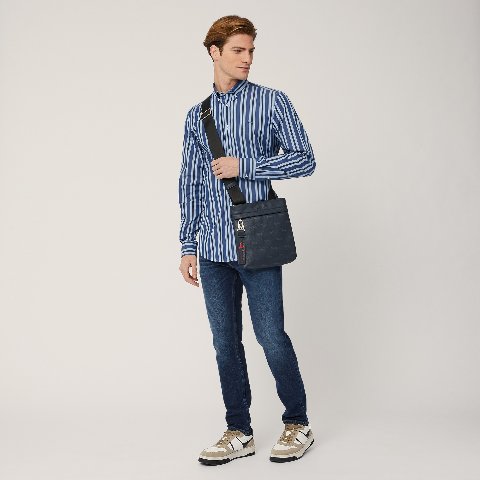 BORSELLO UOMO BLU Harmont & Blaine BLAINE ALLOVER