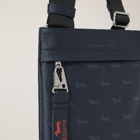 BORSELLO UOMO BLU Harmont & Blaine BLAINE ALLOVER