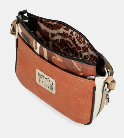 BORSA A TRACOLLA  3 ZIP ANEKKE Linea Alma