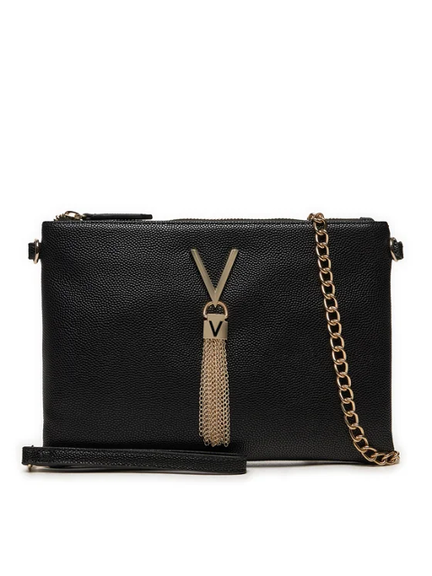 Borsa Pochette in grana  metalizzata  VBS1R419G VALENTINO LINEA  DIVINA